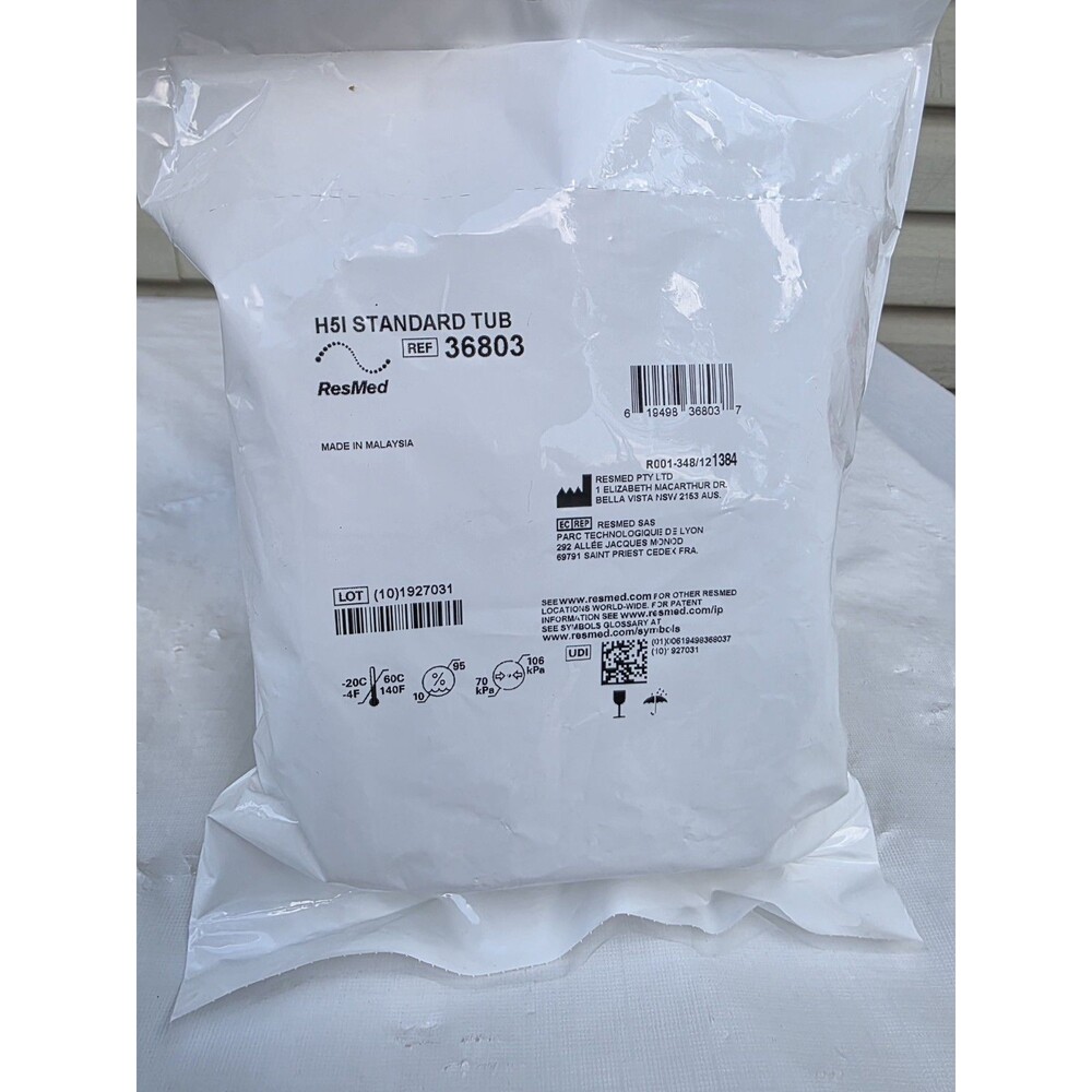 RM H51 Standard Tub 36803; New In Manufactures Sealed Bag